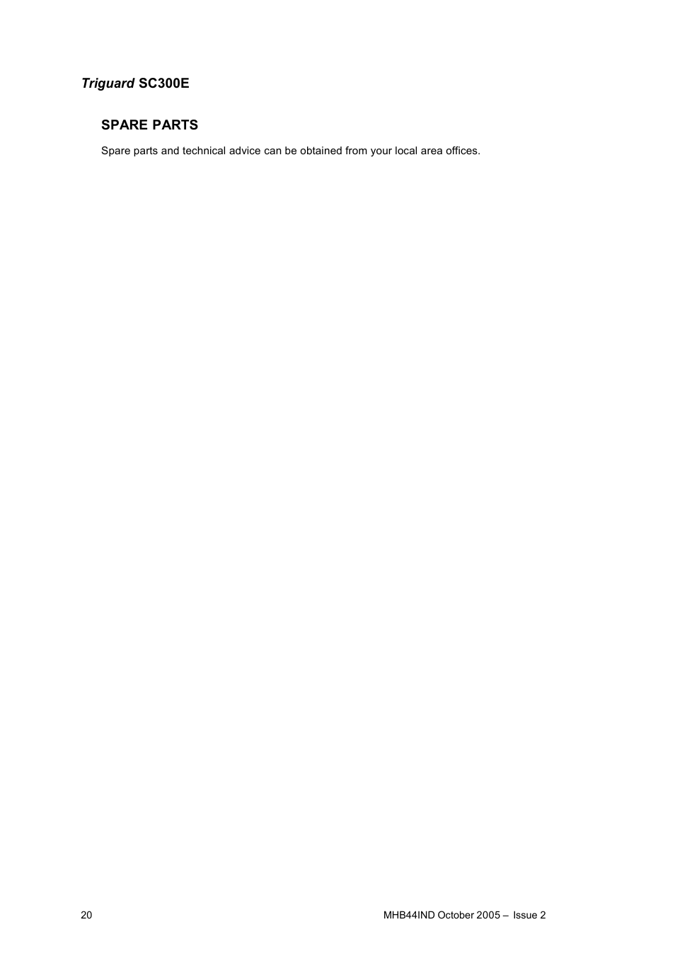 Rockwell Automation MHB44IND Pulse Input and Analogue Output Module User Manual | Page 20 / 20
