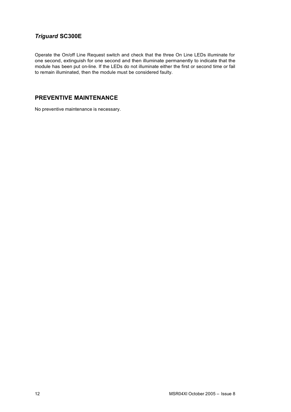 Rockwell Automation MSR04XI Serial Communications Module RS232 User Manual | Page 12 / 13