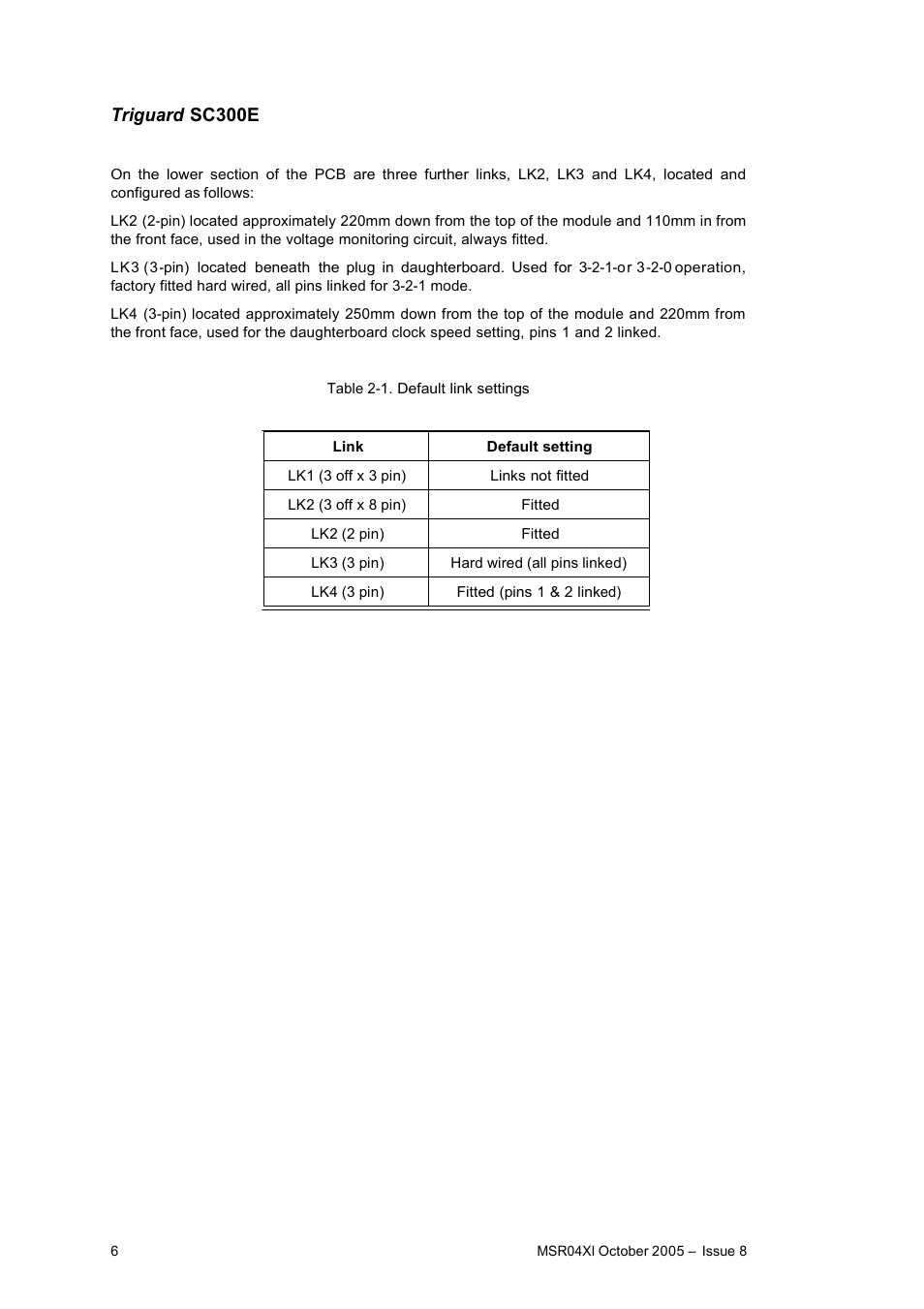 Rockwell Automation MSR04XI Serial Communications Module RS232 User Manual | Page 6 / 13