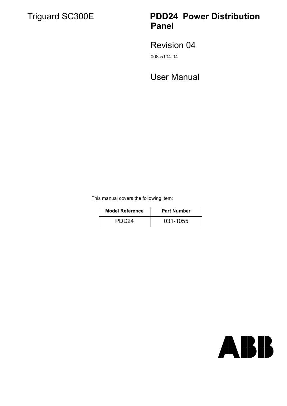Rockwell Automation PDD24 Power Distribution Panel User Manual | 6 pages