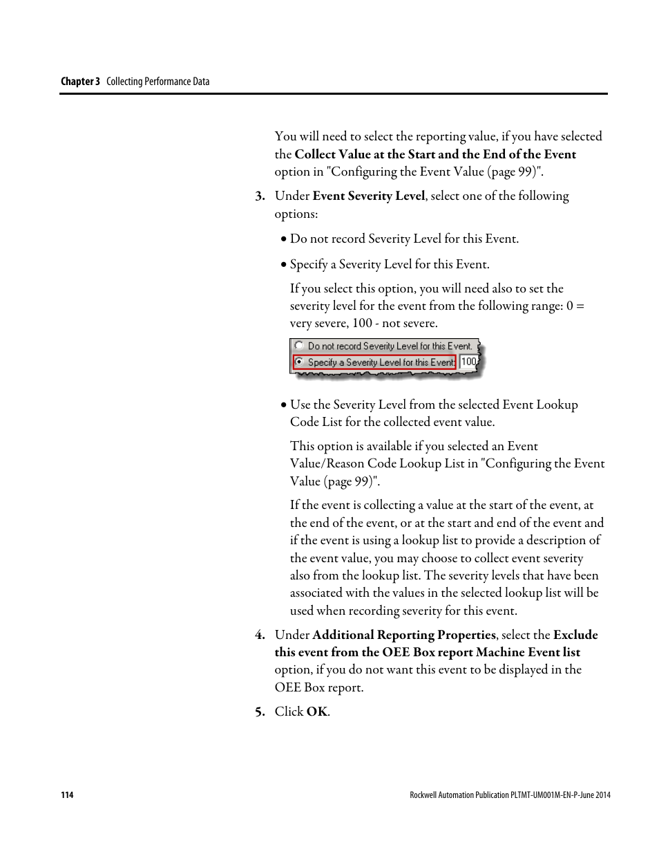 Rockwell Automation FactoryTalk Metrics User Guide User Manual | Page 114 / 272