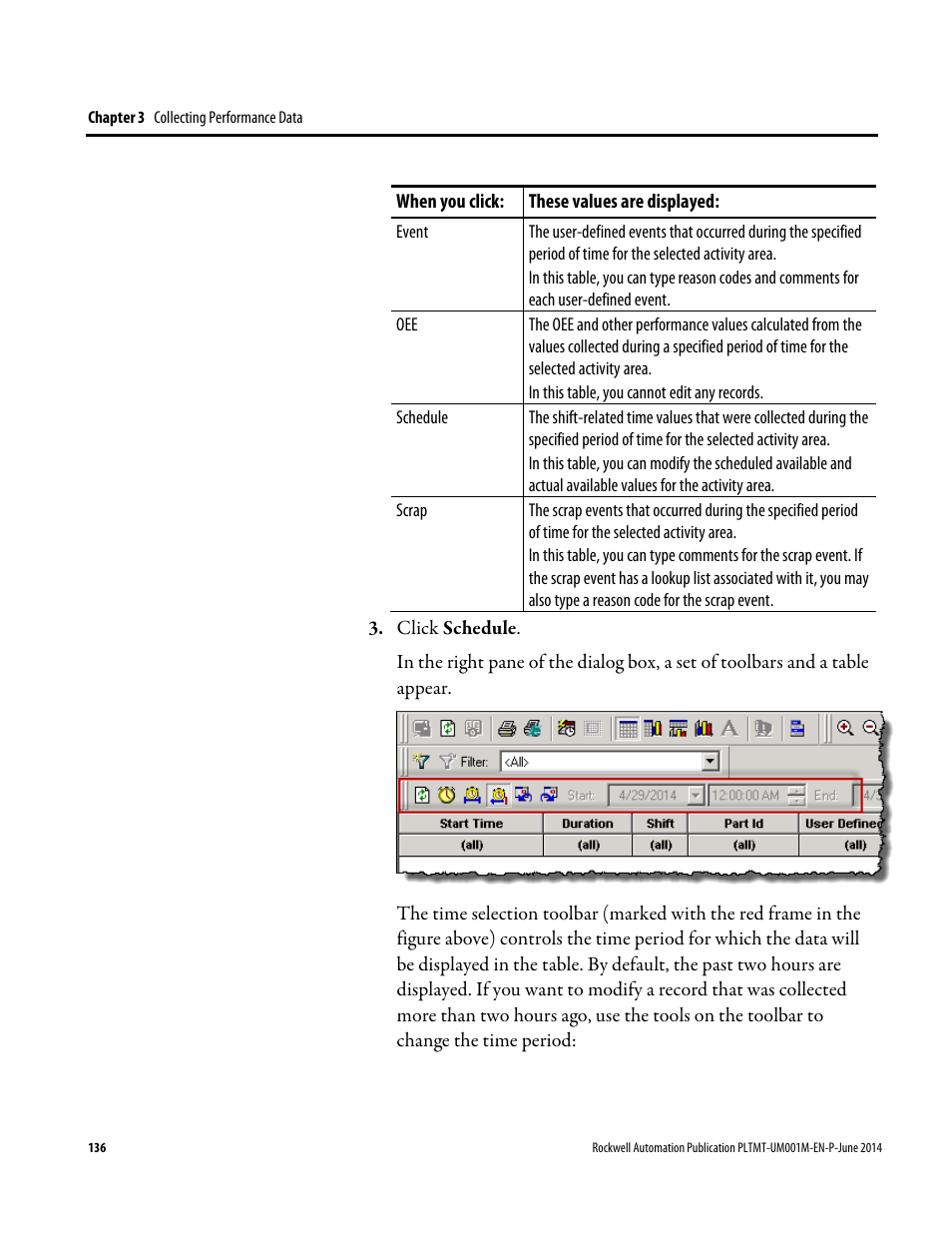 Rockwell Automation FactoryTalk Metrics User Guide User Manual | Page 136 / 272