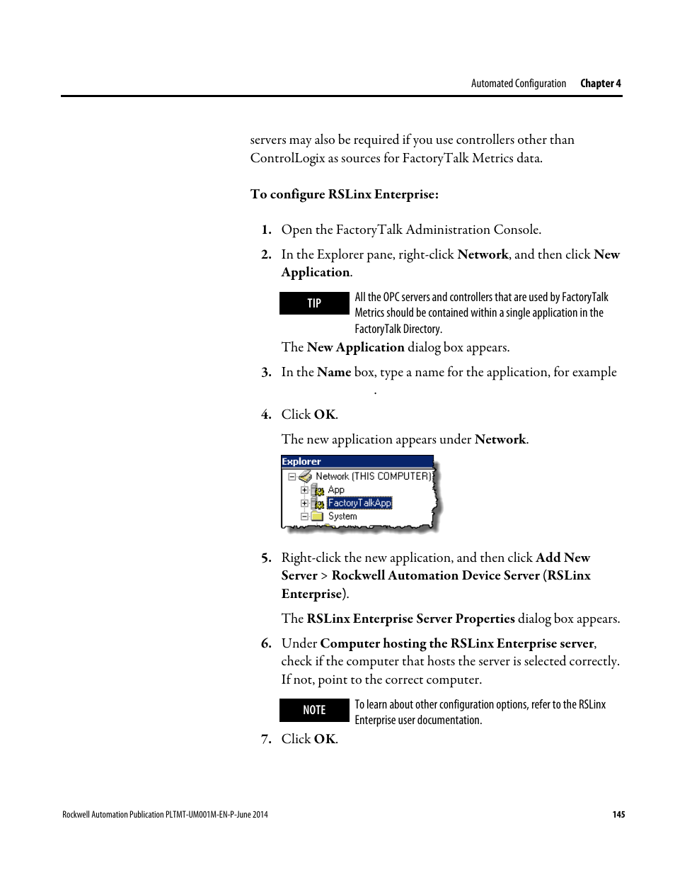 Rockwell Automation FactoryTalk Metrics User Guide User Manual | Page 145 / 272