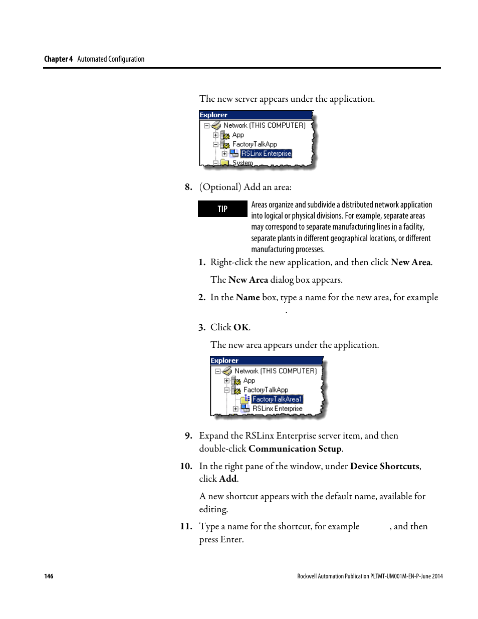 Rockwell Automation FactoryTalk Metrics User Guide User Manual | Page 146 / 272