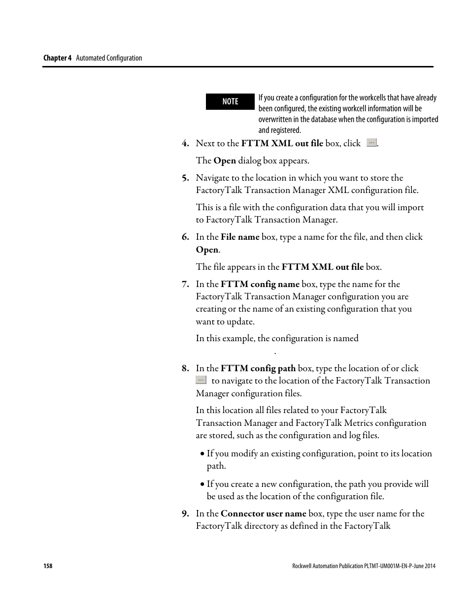 Rockwell Automation FactoryTalk Metrics User Guide User Manual | Page 158 / 272