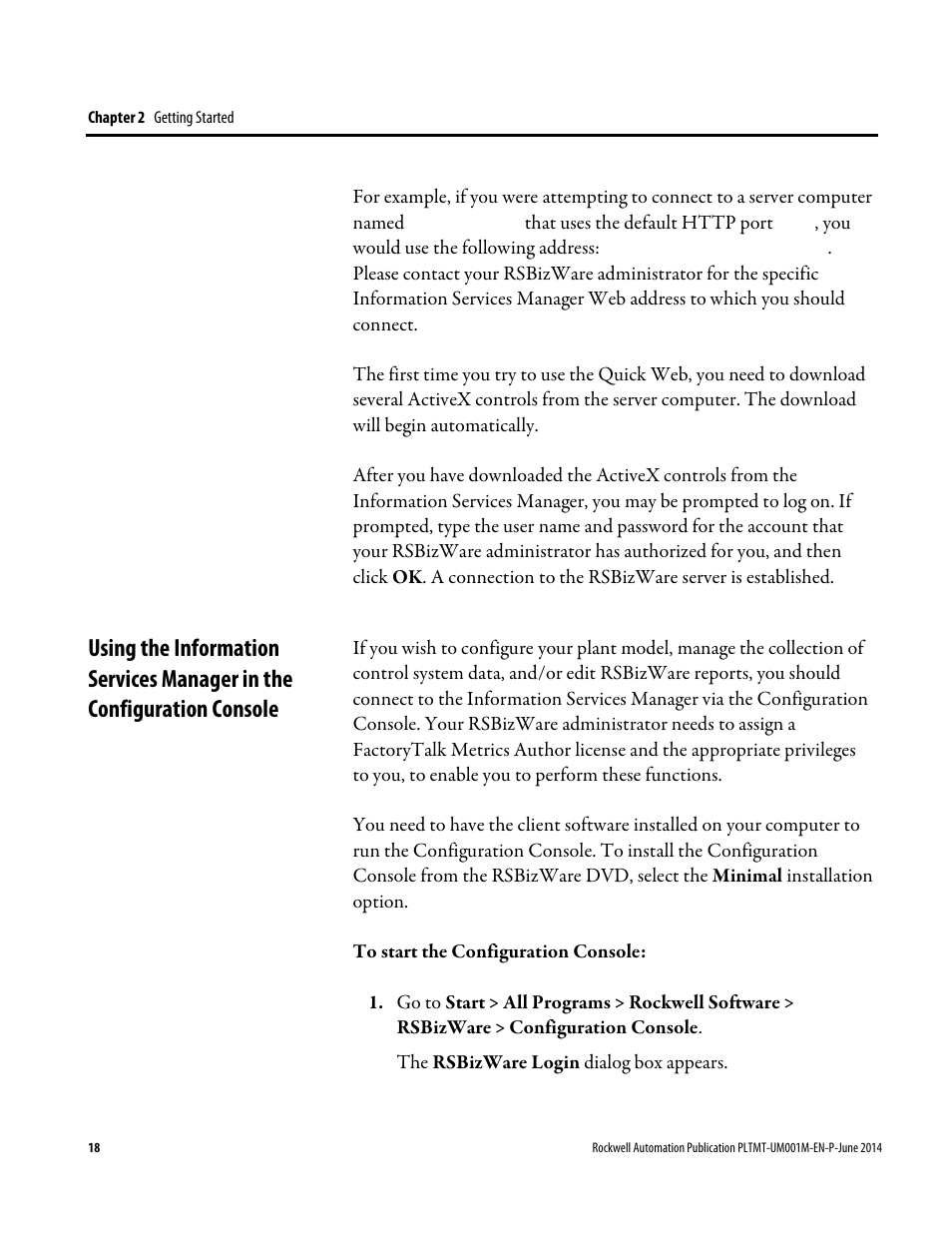 Rockwell Automation FactoryTalk Metrics User Guide User Manual | Page 18 / 272