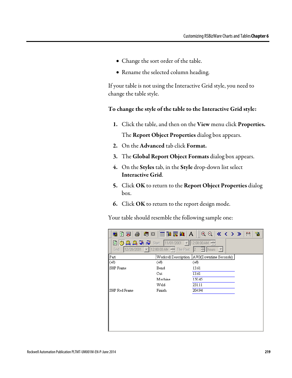 Rockwell Automation FactoryTalk Metrics User Guide User Manual | Page 219 / 272