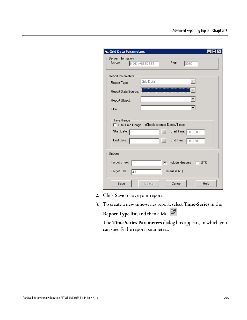 Rockwell Automation FactoryTalk Metrics User Guide User Manual | Page 225 / 272