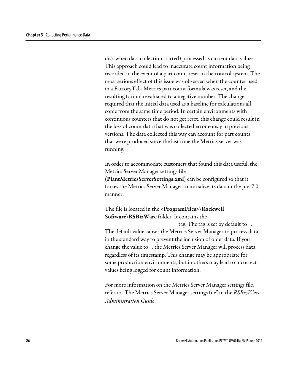 Rockwell Automation FactoryTalk Metrics User Guide User Manual | Page 26 / 272