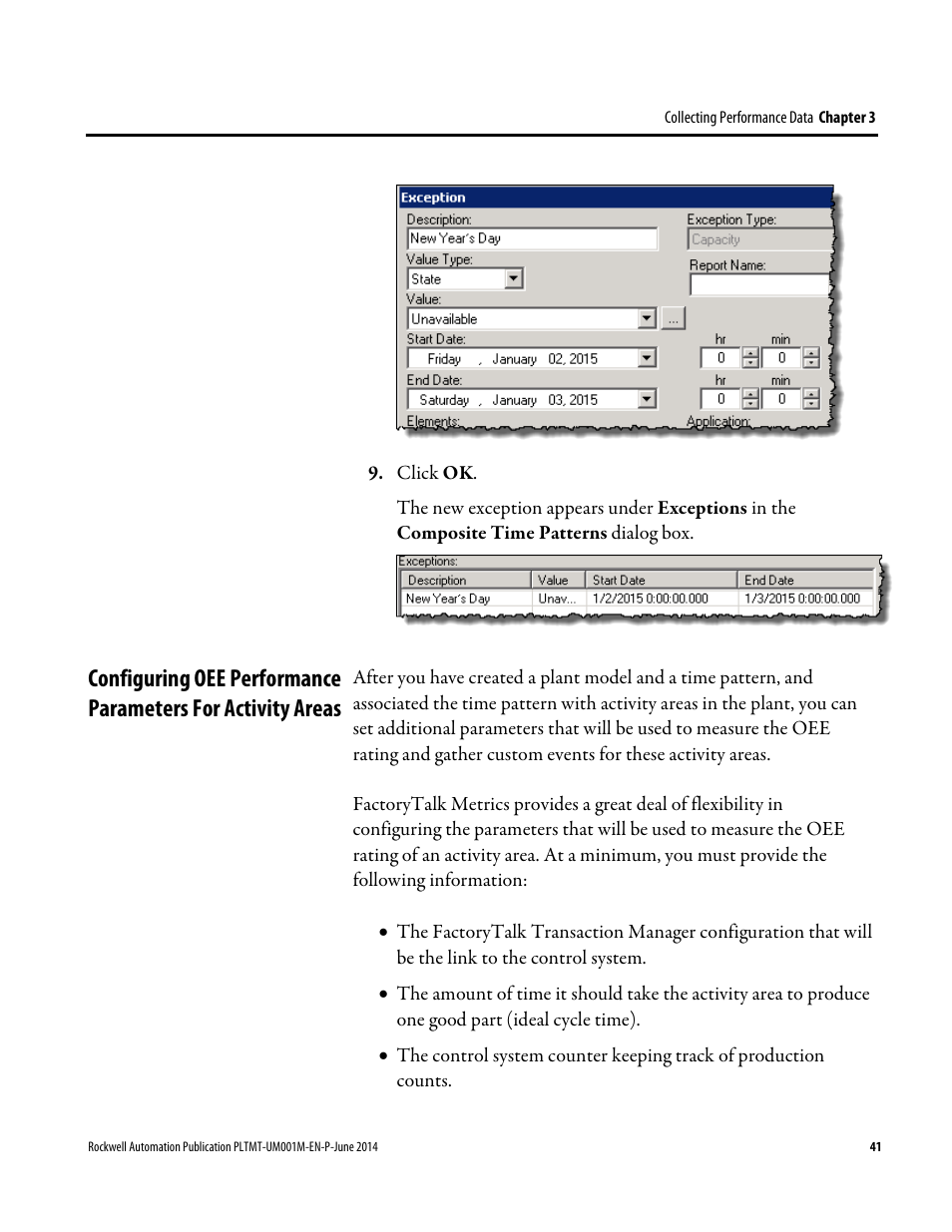 Rockwell Automation FactoryTalk Metrics User Guide User Manual | Page 41 / 272