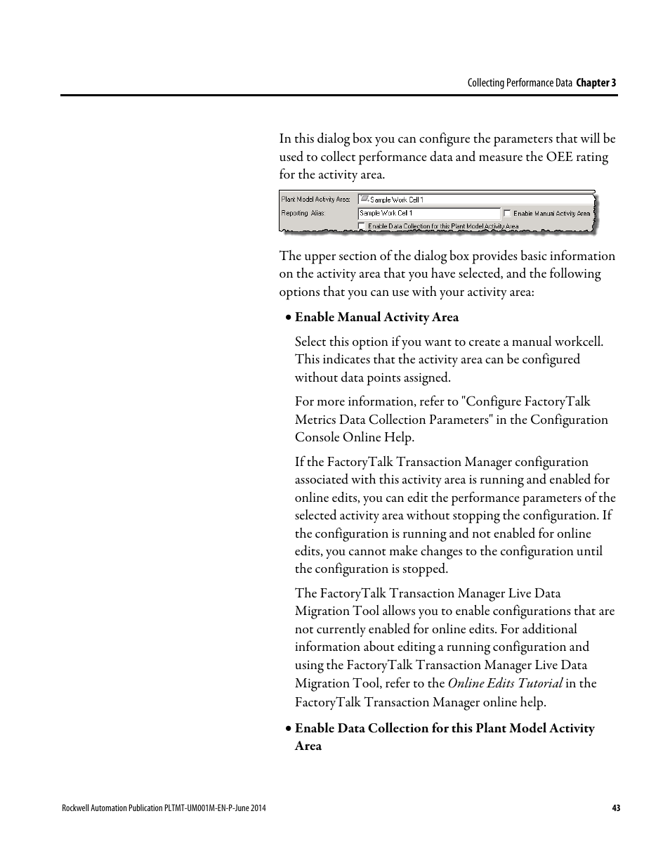 Rockwell Automation FactoryTalk Metrics User Guide User Manual | Page 43 / 272