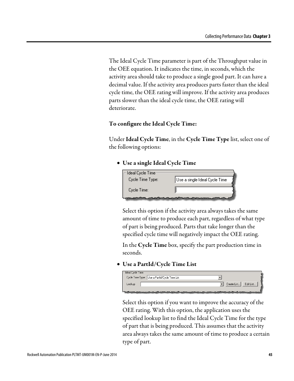 Rockwell Automation FactoryTalk Metrics User Guide User Manual | Page 45 / 272