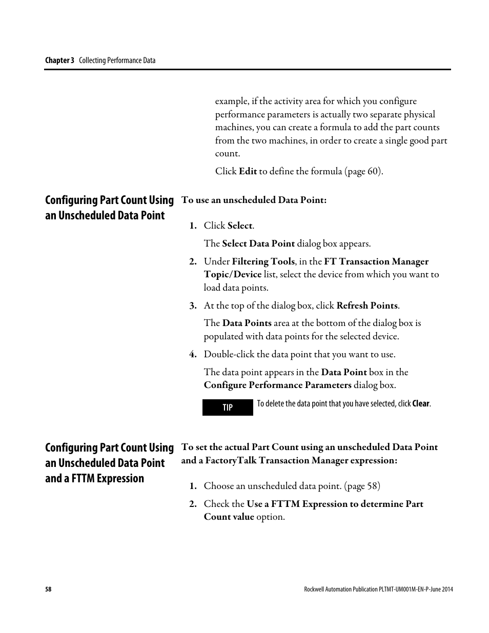 Rockwell Automation FactoryTalk Metrics User Guide User Manual | Page 58 / 272