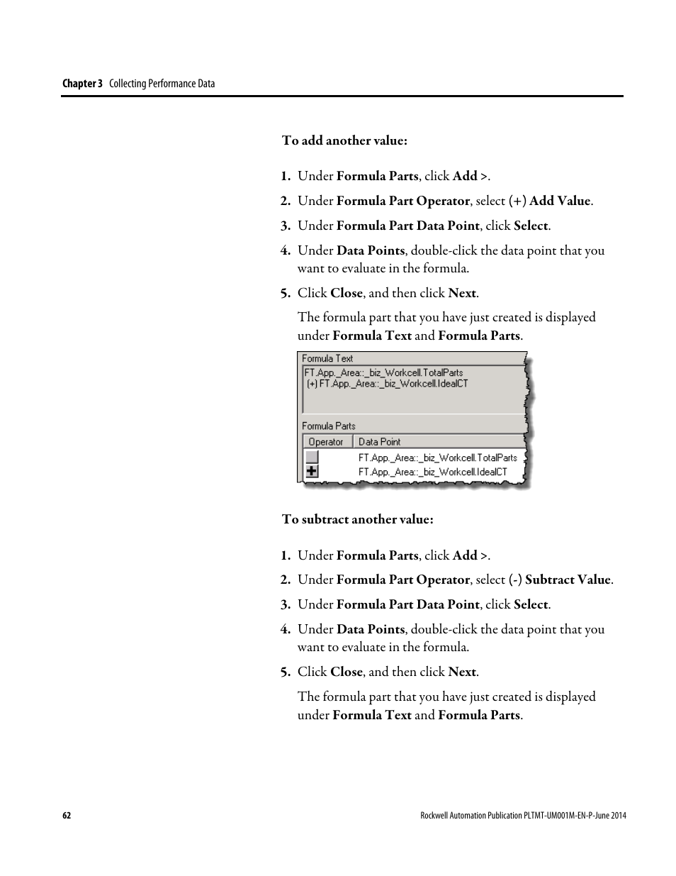 Rockwell Automation FactoryTalk Metrics User Guide User Manual | Page 62 / 272