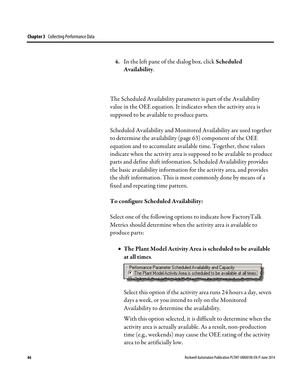 Rockwell Automation FactoryTalk Metrics User Guide User Manual | Page 66 / 272