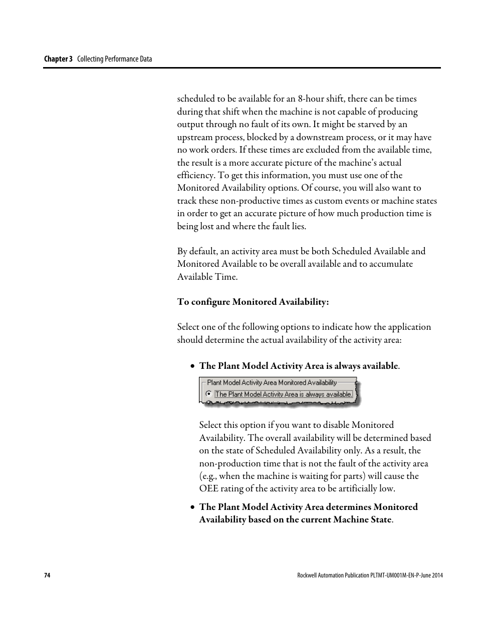 Rockwell Automation FactoryTalk Metrics User Guide User Manual | Page 74 / 272