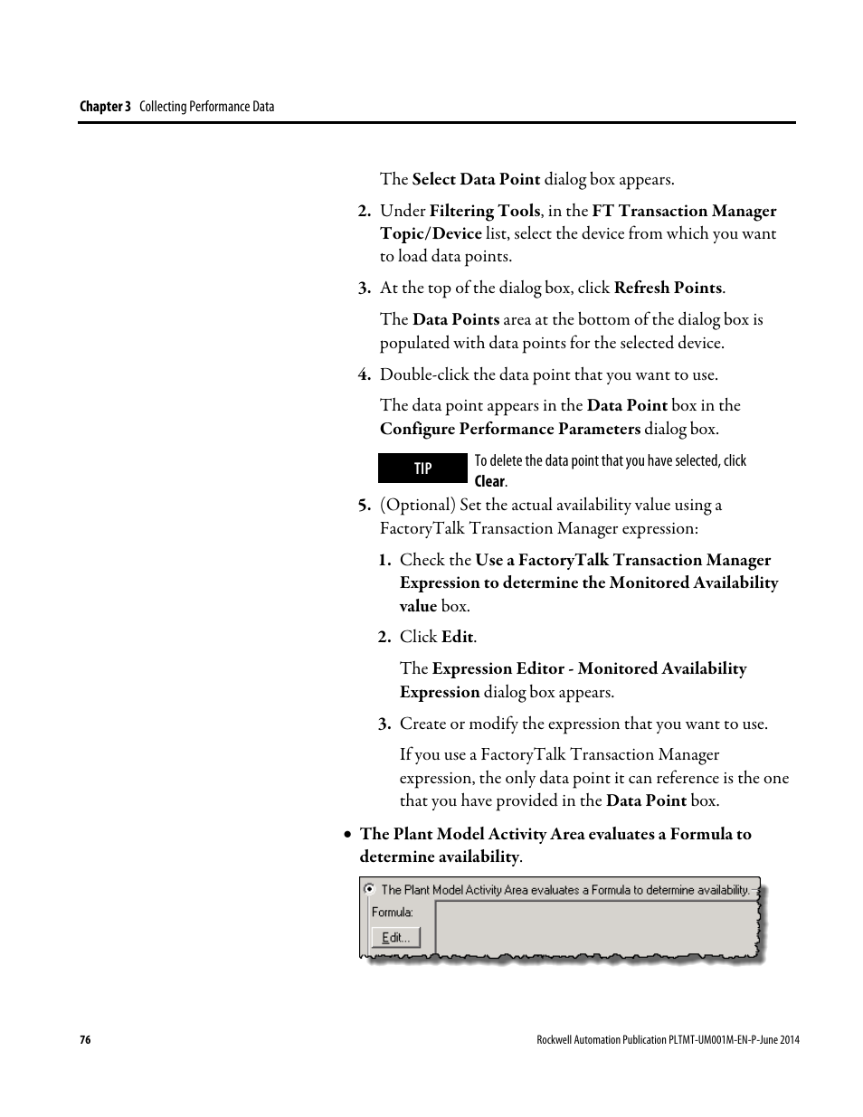 Rockwell Automation FactoryTalk Metrics User Guide User Manual | Page 76 / 272