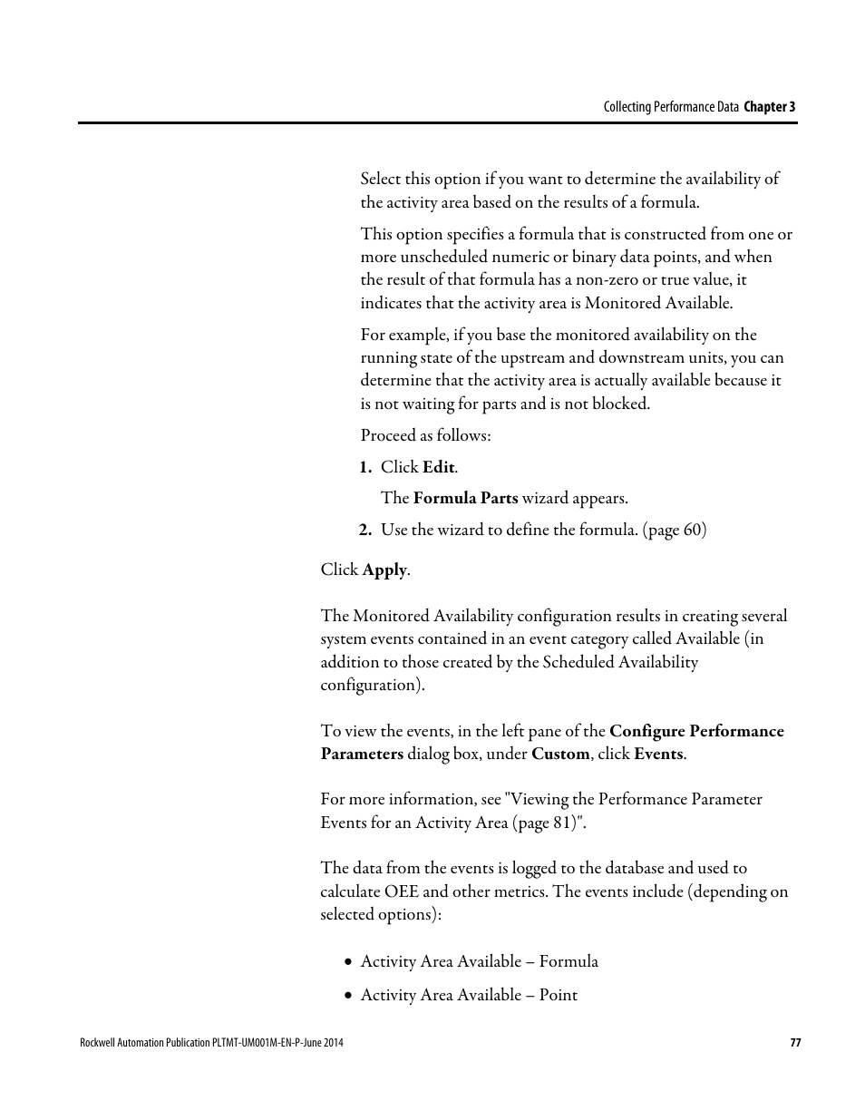 Rockwell Automation FactoryTalk Metrics User Guide User Manual | Page 77 / 272