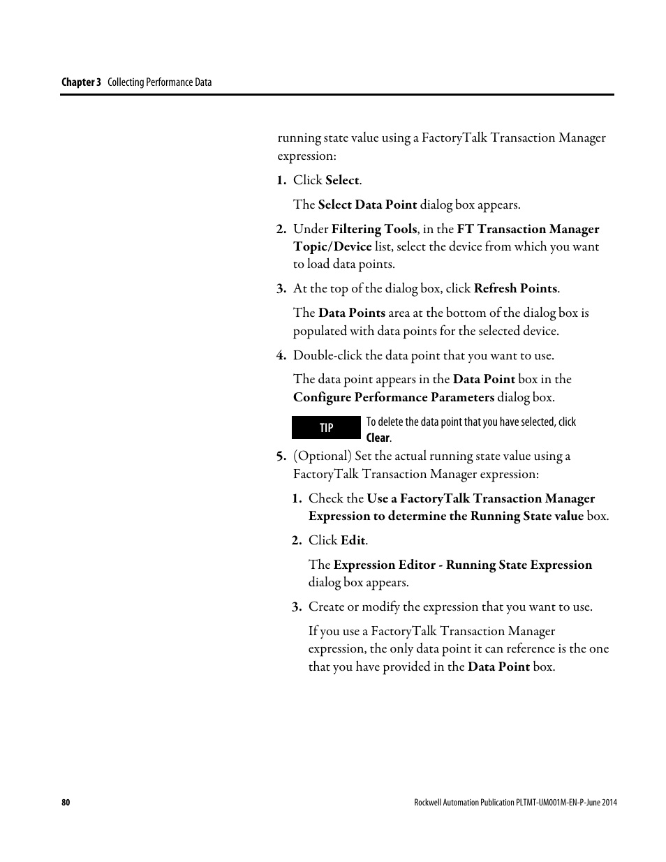 Rockwell Automation FactoryTalk Metrics User Guide User Manual | Page 80 / 272