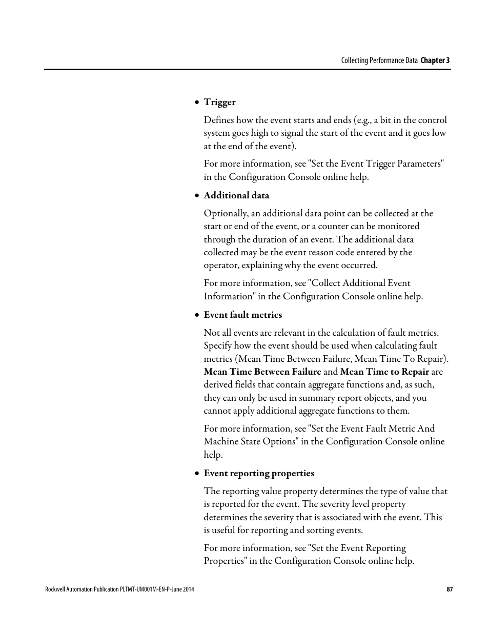 Rockwell Automation FactoryTalk Metrics User Guide User Manual | Page 87 / 272