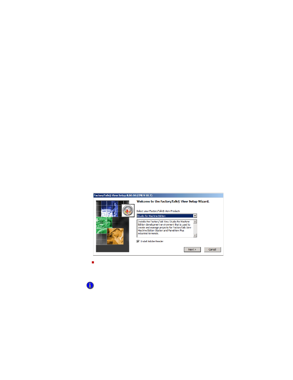 Install factorytalk view software | Rockwell Automation FactoryTalk View Machine Edition Installation Guide User Manual | Page 21 / 58