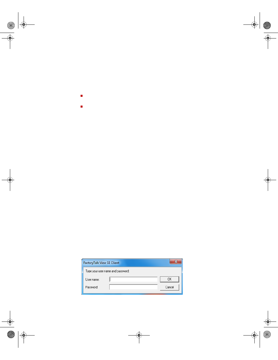 Logging users on to the factorytalk view se client | Rockwell Automation FactoryTalk View Site Edition Installation Guide User Manual | Page 103 / 173