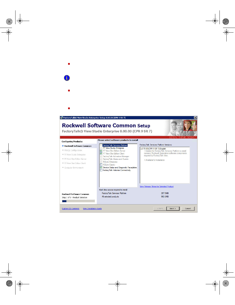 Rockwell Automation FactoryTalk View Site Edition Installation Guide User Manual | Page 47 / 173