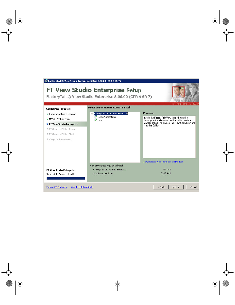 Configuring products | Rockwell Automation FactoryTalk View Site Edition Installation Guide User Manual | Page 58 / 173