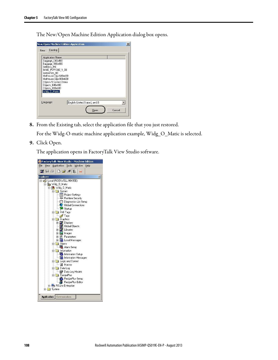 Rockwell Automation 193 Drives and Motion Accelerator Toolkit Quick Start User Manual | Page 108 / 356