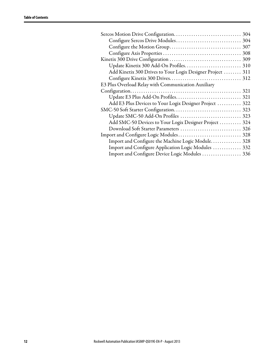 Rockwell Automation 193 Drives and Motion Accelerator Toolkit Quick Start User Manual | Page 12 / 356