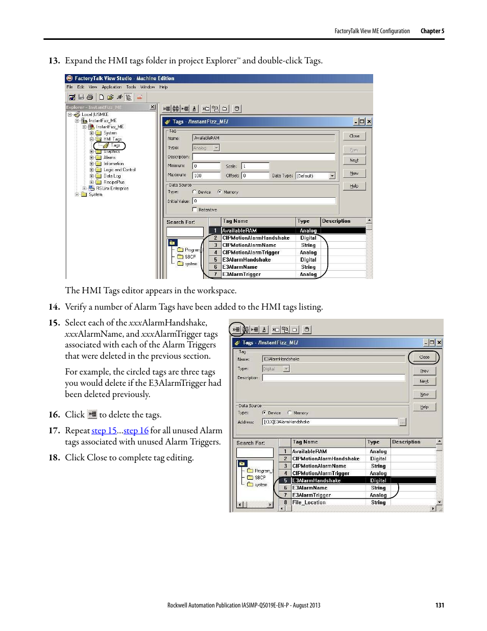 Rockwell Automation 193 Drives and Motion Accelerator Toolkit Quick Start User Manual | Page 131 / 356