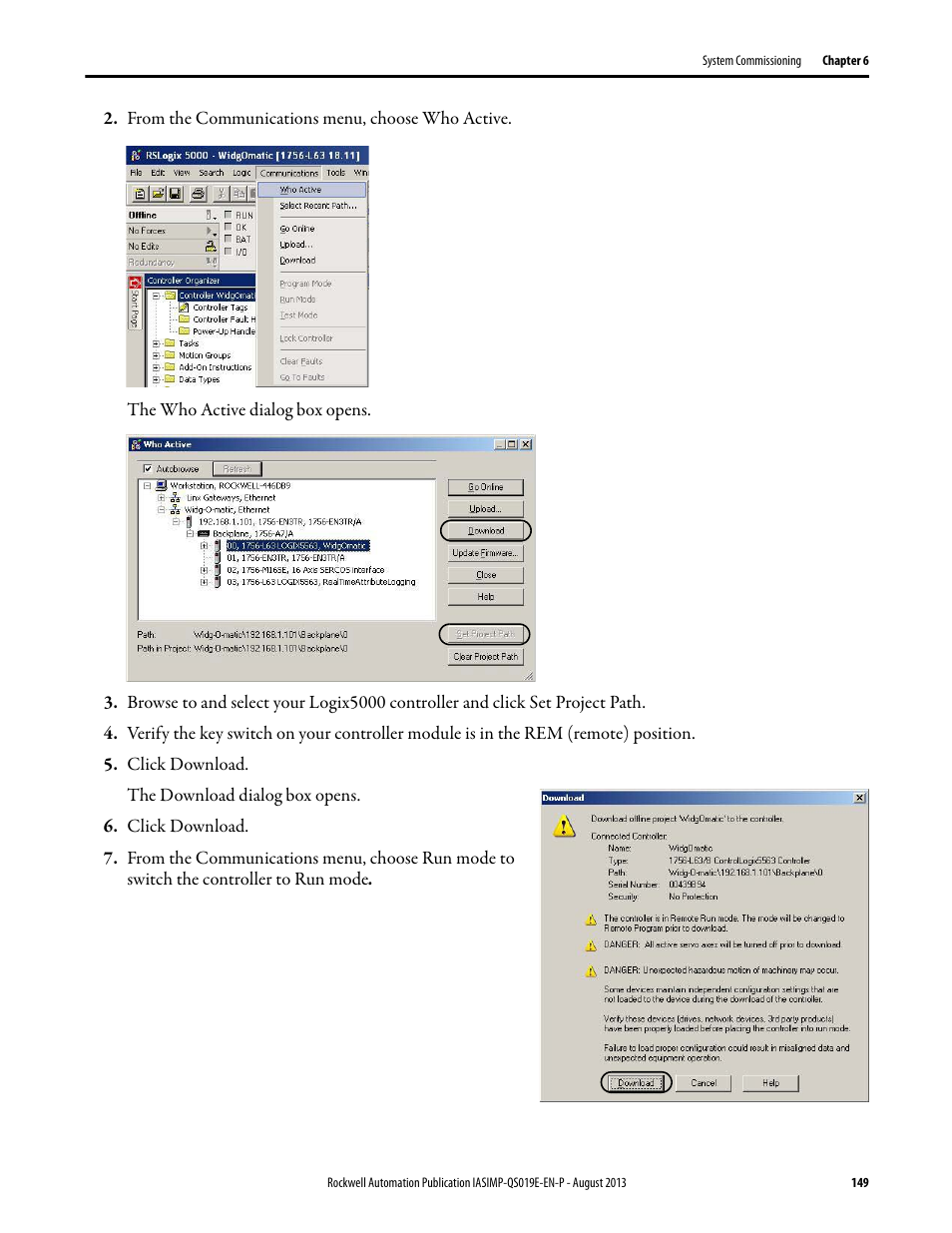 Rockwell Automation 193 Drives and Motion Accelerator Toolkit Quick Start User Manual | Page 149 / 356