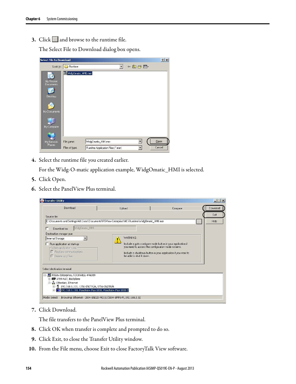 Rockwell Automation 193 Drives and Motion Accelerator Toolkit Quick Start User Manual | Page 154 / 356