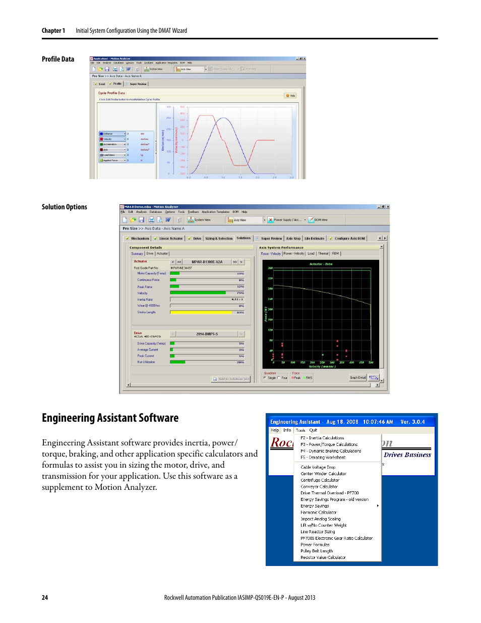 Engineering assistant software | Rockwell Automation 193 Drives and Motion Accelerator Toolkit Quick Start User Manual | Page 24 / 356