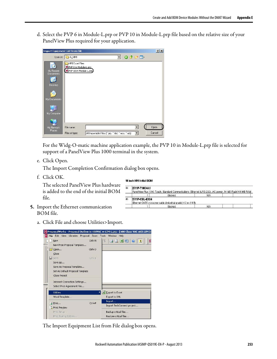 Rockwell Automation 193 Drives and Motion Accelerator Toolkit Quick Start User Manual | Page 253 / 356