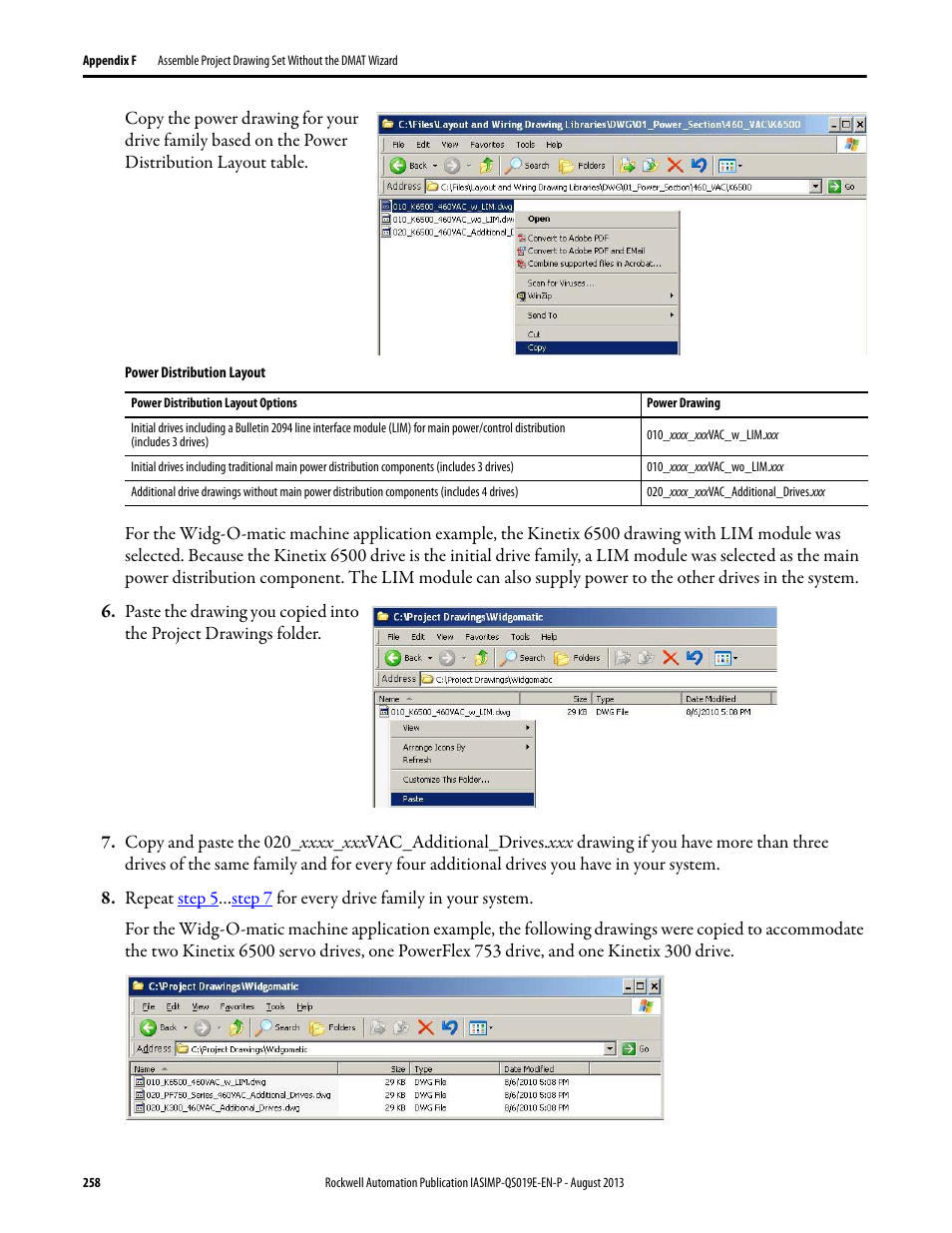 Rockwell Automation 193 Drives and Motion Accelerator Toolkit Quick Start User Manual | Page 258 / 356