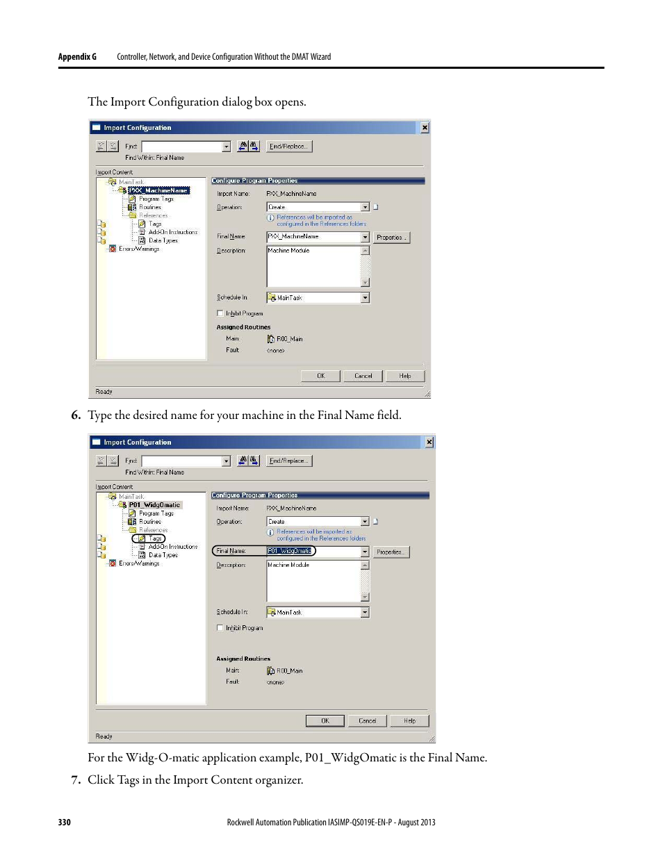 Rockwell Automation 193 Drives and Motion Accelerator Toolkit Quick Start User Manual | Page 330 / 356