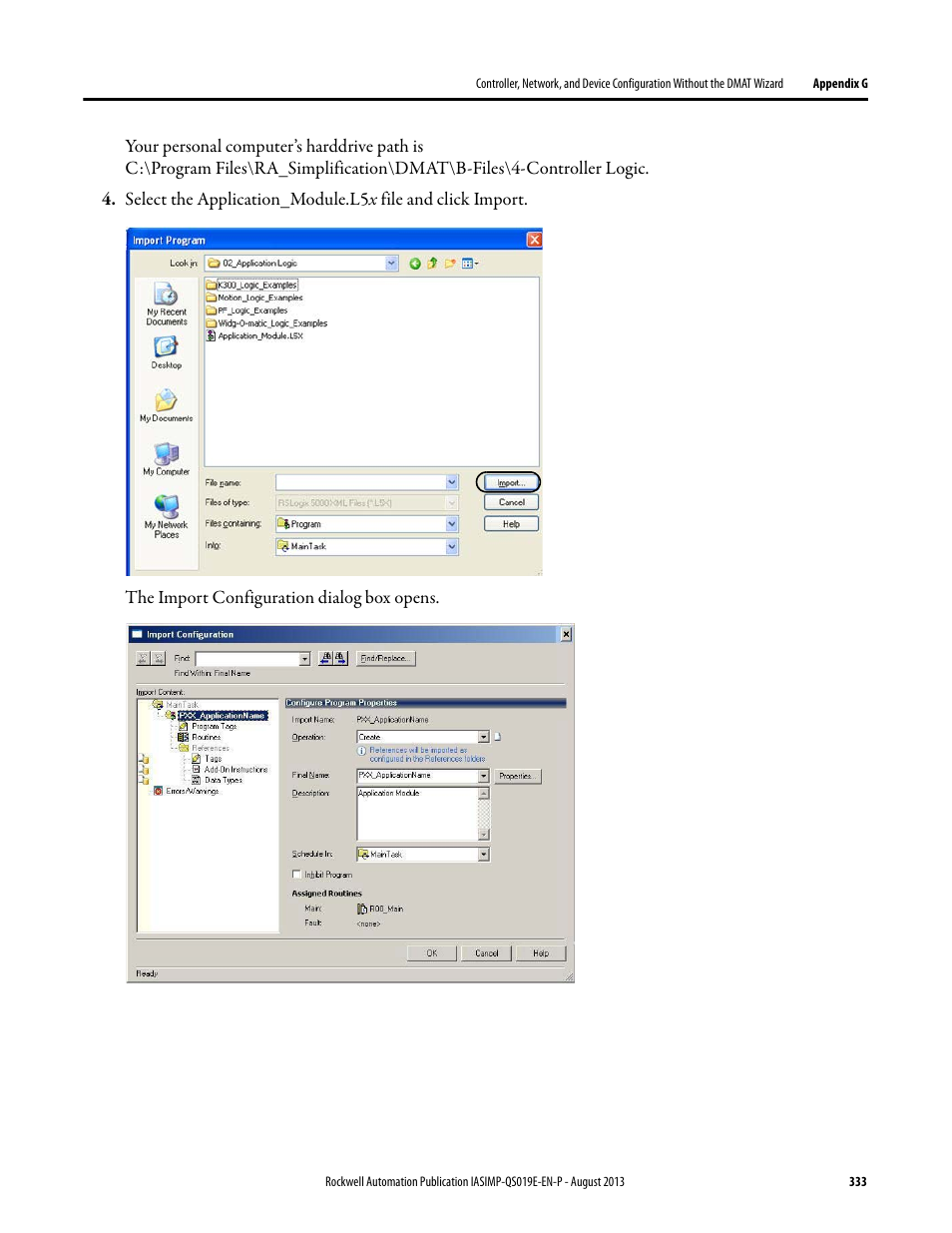 Rockwell Automation 193 Drives and Motion Accelerator Toolkit Quick Start User Manual | Page 333 / 356