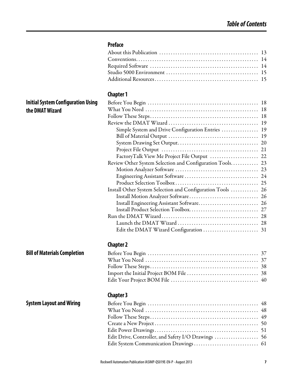 Rockwell Automation 193 Drives and Motion Accelerator Toolkit Quick Start User Manual | Page 7 / 356