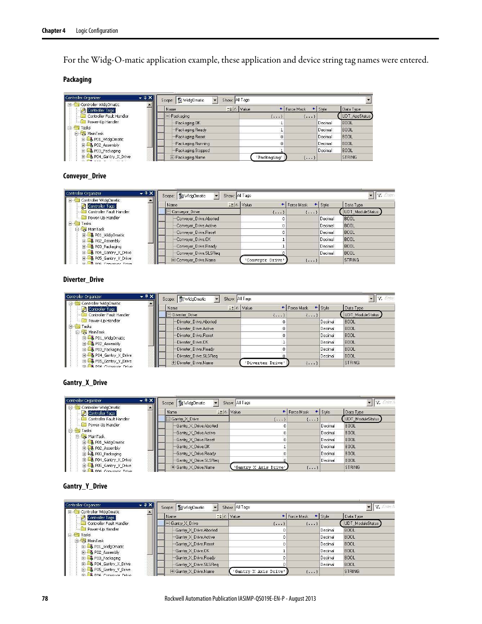 Rockwell Automation 193 Drives and Motion Accelerator Toolkit Quick Start User Manual | Page 78 / 356