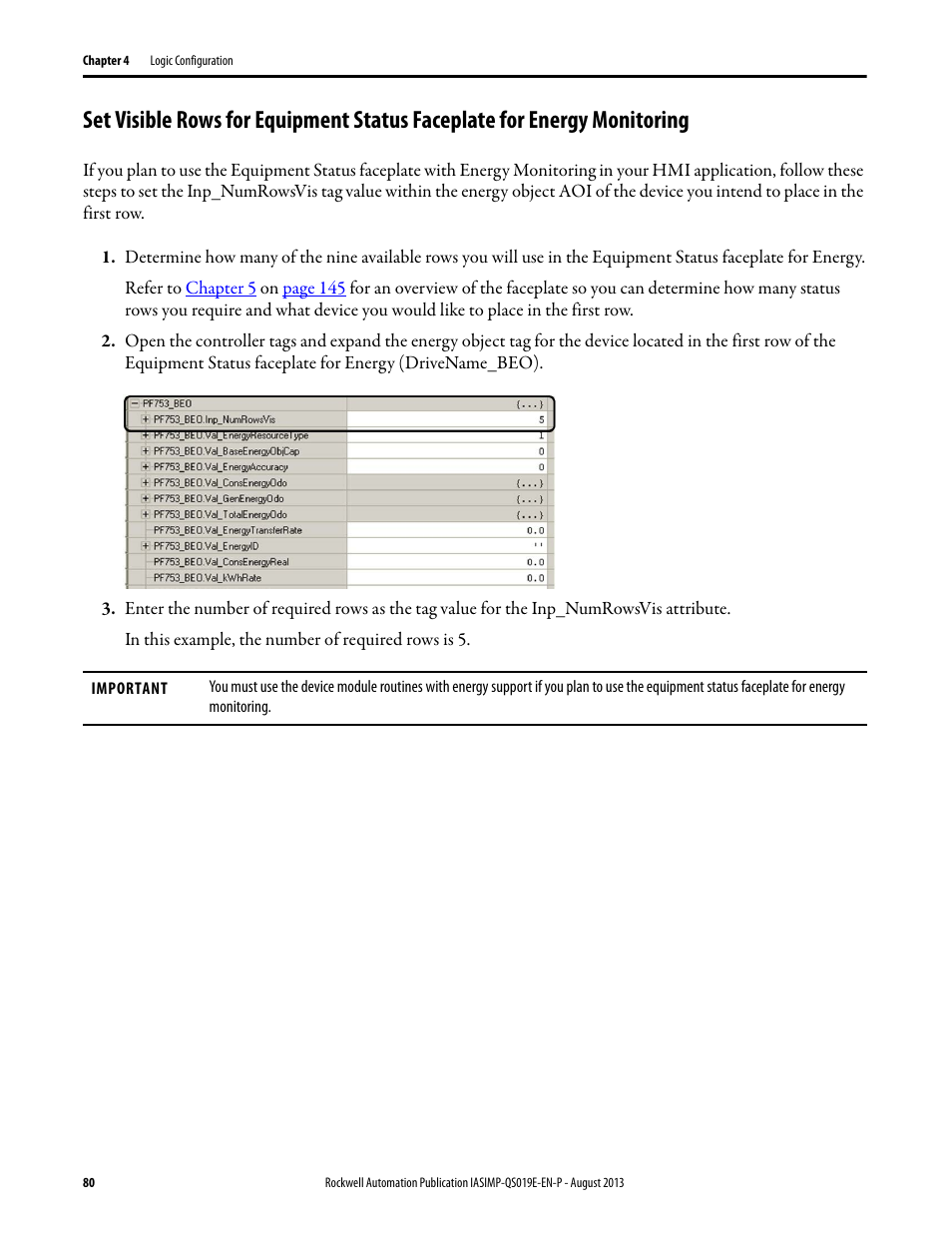 Rockwell Automation 193 Drives and Motion Accelerator Toolkit Quick Start User Manual | Page 80 / 356