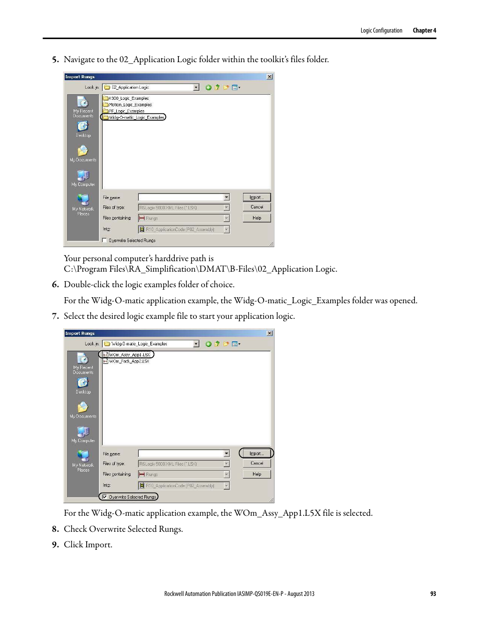 Rockwell Automation 193 Drives and Motion Accelerator Toolkit Quick Start User Manual | Page 93 / 356