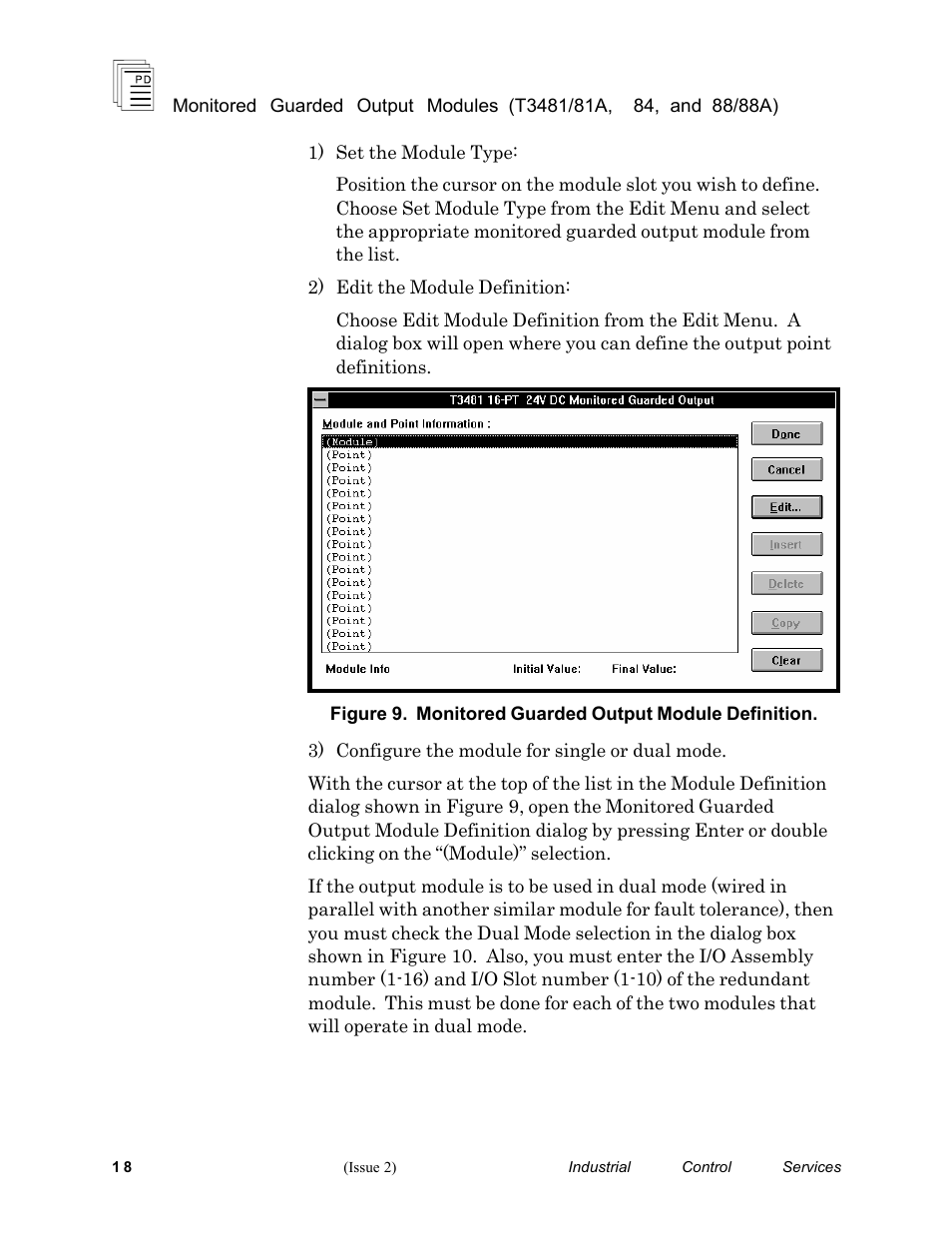 Rockwell Automation T3488/T3488A ICS regent Monitored Guarded Output Modules User Manual | Page 18 / 26