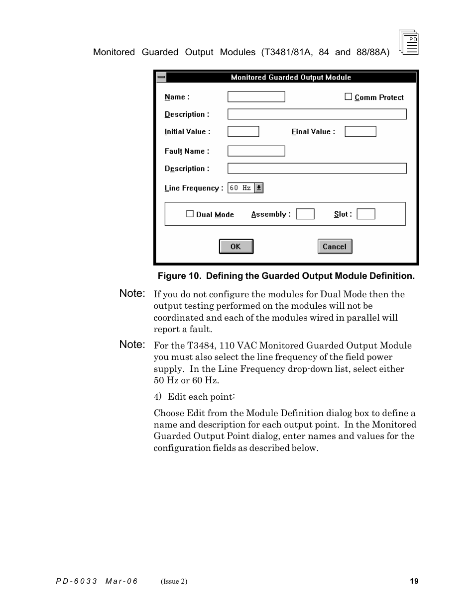 Rockwell Automation T3488/T3488A ICS regent Monitored Guarded Output Modules User Manual | Page 19 / 26