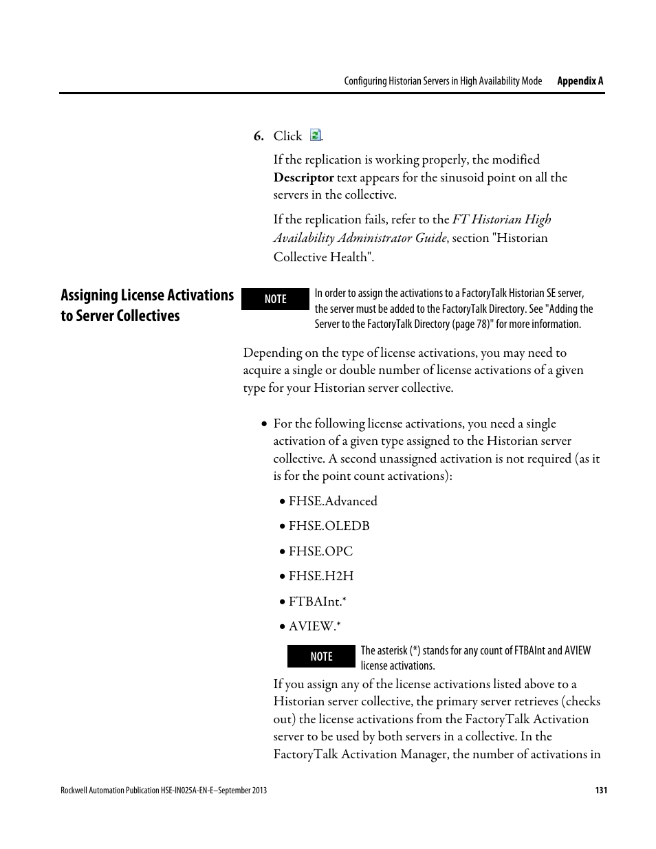 Rockwell Automation FactoryTalk Historian SE 4.0 Installation and Configuration Guide User Manual | Page 131 / 186