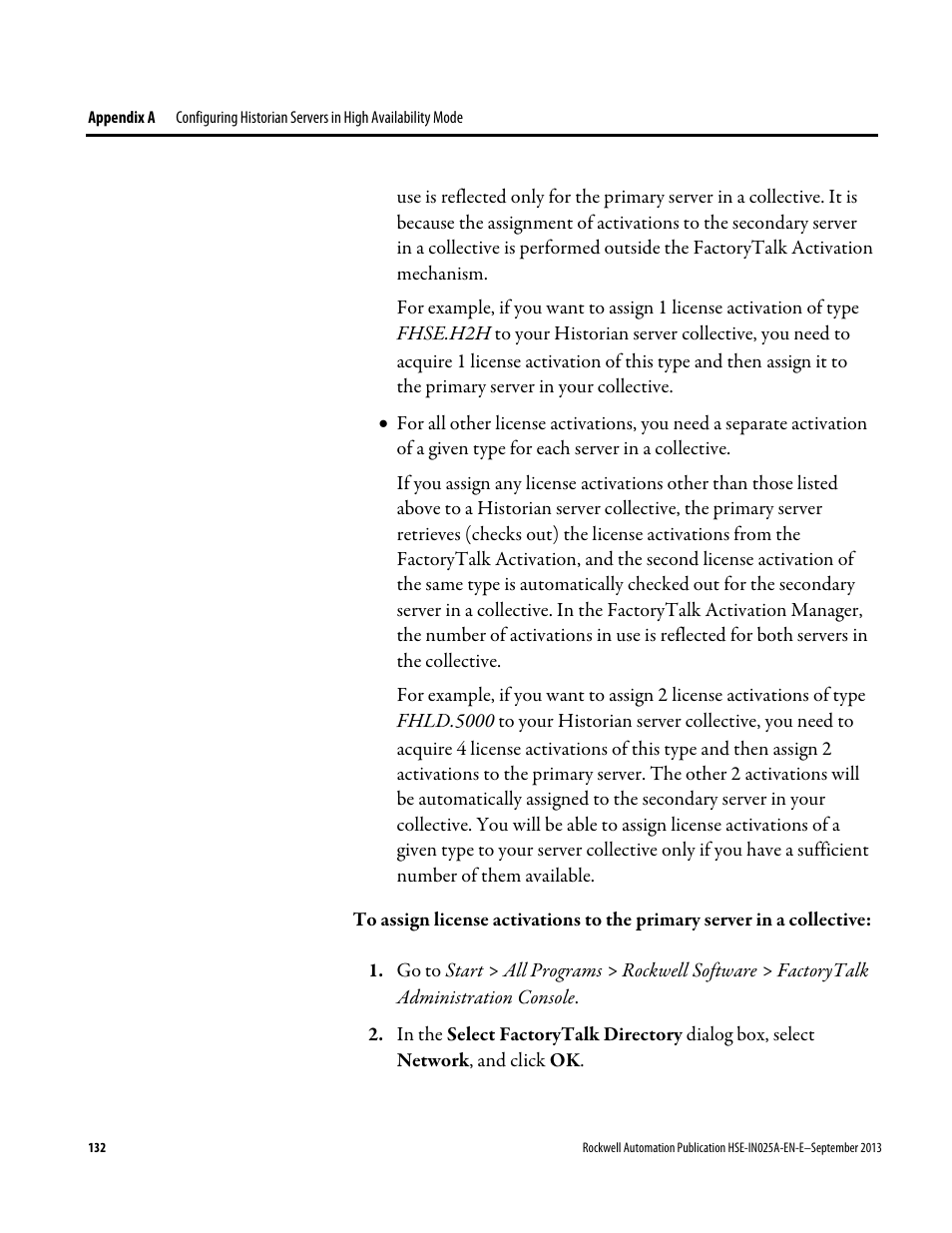 Rockwell Automation FactoryTalk Historian SE 4.0 Installation and Configuration Guide User Manual | Page 132 / 186