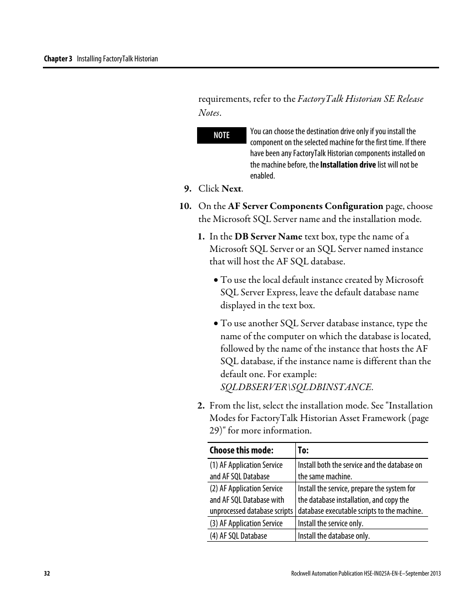Rockwell Automation FactoryTalk Historian SE 4.0 Installation and Configuration Guide User Manual | Page 32 / 186