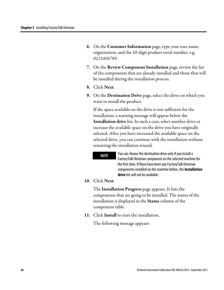 Rockwell Automation FactoryTalk Historian SE 4.0 Installation and Configuration Guide User Manual | Page 36 / 186