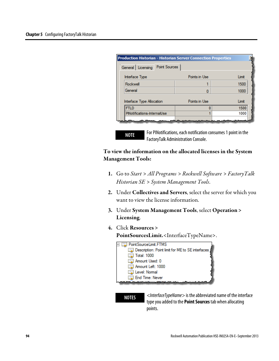 Rockwell Automation FactoryTalk Historian SE 4.0 Installation and Configuration Guide User Manual | Page 94 / 186