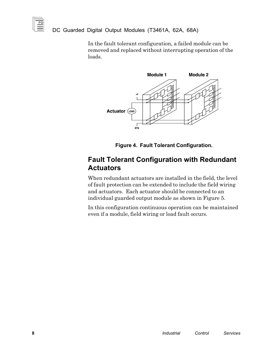 Rockwell Automation T3468A ICS Regent DC Guarded Digital Output Modules User Manual | Page 8 / 20